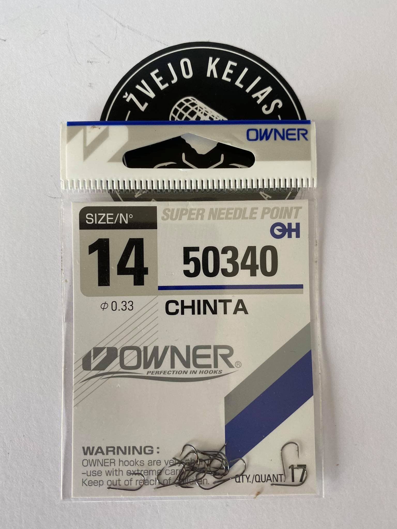 Kabliukas Owner CHINTA mod. 50340