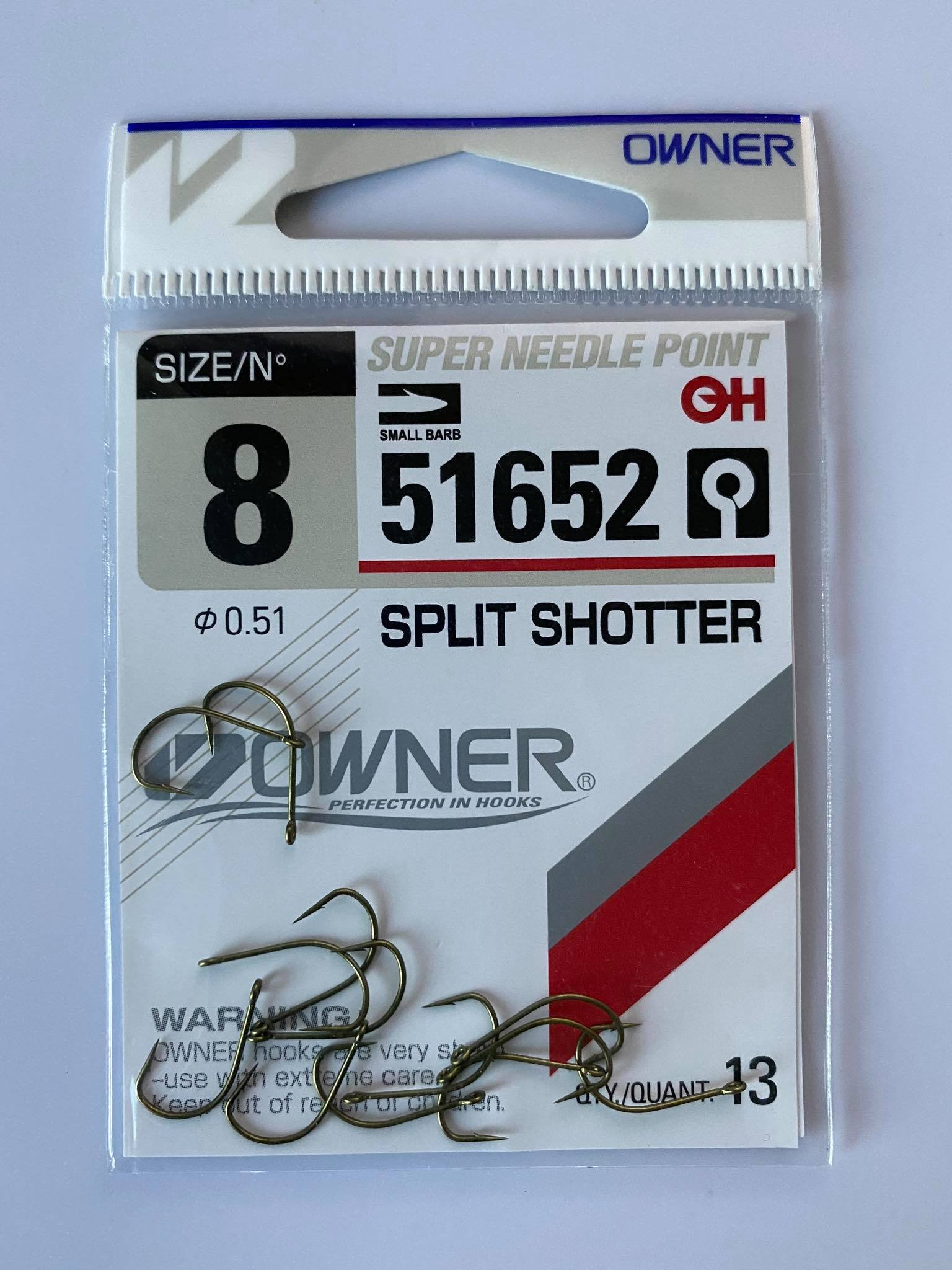 Kabliukai "Owner" Split Shotter 51652