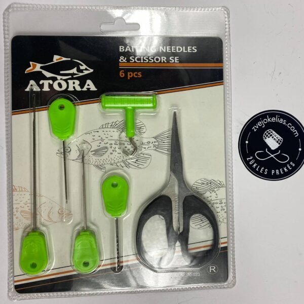 Adatų Rinkinys Atora Baiting Needles & Scissors SE