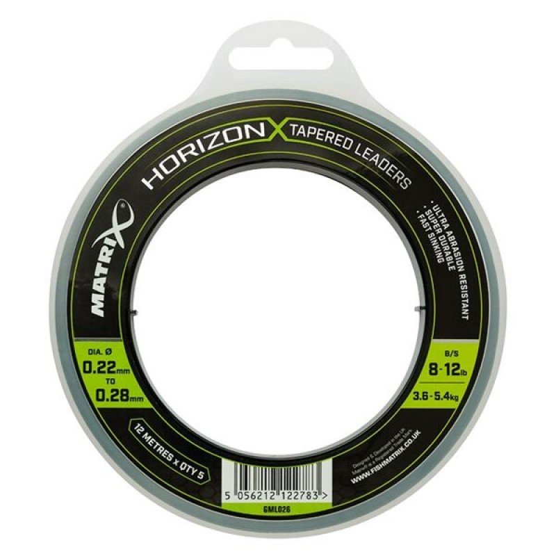 MATRIX Horizon X Tapered Shock Leaders