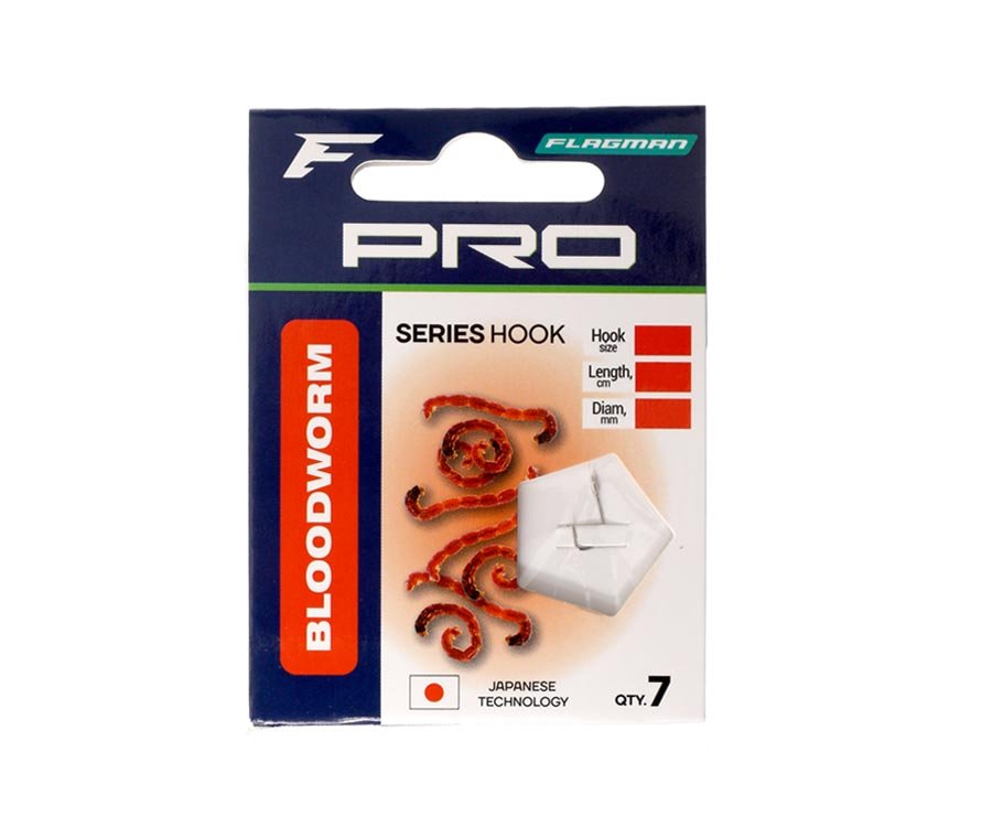 Kabliukai Flagman PRO BLOODWORM