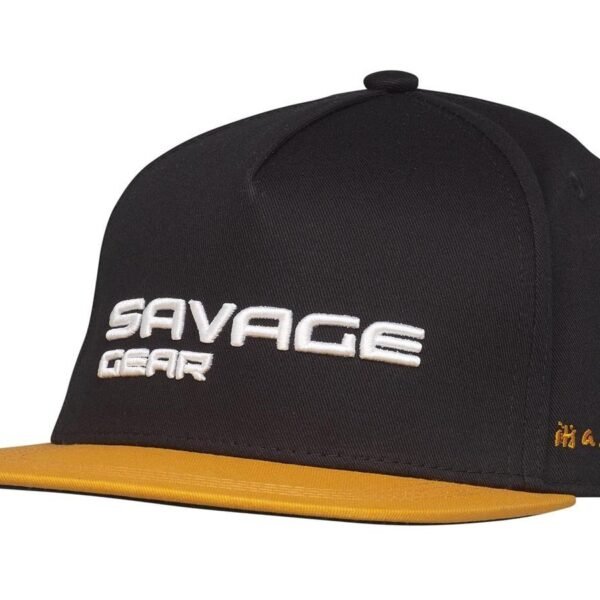 Savage Gear Flat Peak 3D Logo Cap,
