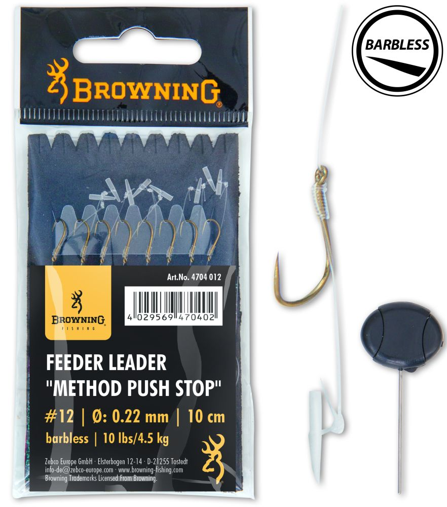 BROWNING FEEDER METHOD PUSH STOP