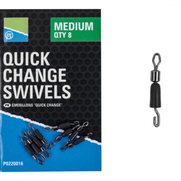 Preston QUICK CHANGE SWIVELS