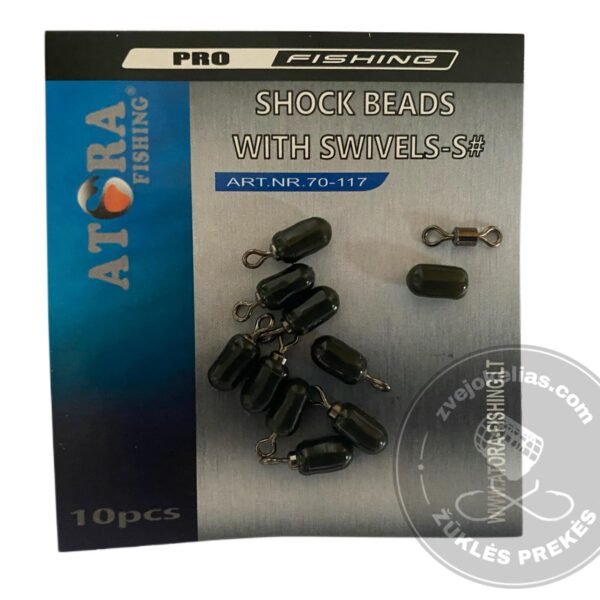 Atora atmušėjai Shock Beads with swivels