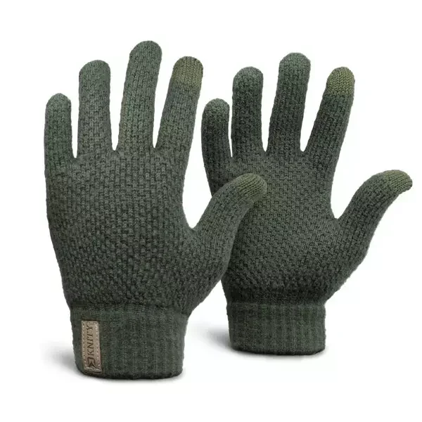 Knitted gloves Delphin KNITY