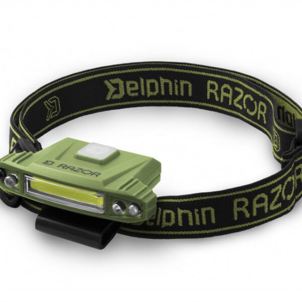 Headlamp Delphin RAZOR USB UC