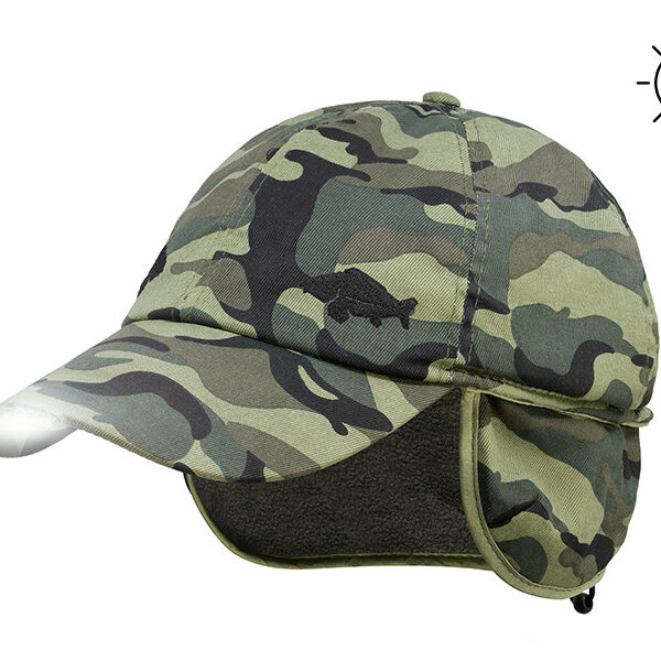 Winter LED baseballcap OutLINE Camo