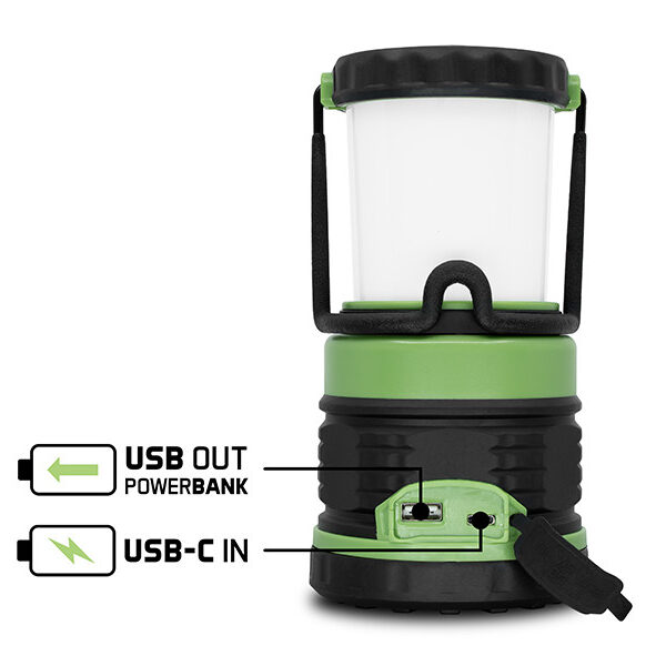 Camping lantern Delphin AURA+