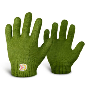 Kid knitted gloves Delphin YUPIE