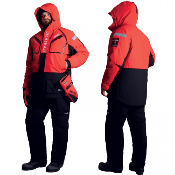 Neskęstantis Kostiumas Alaskan Cherokee red/black