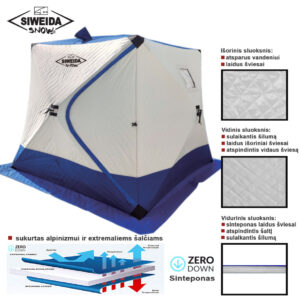 Trijų Sluoksnių Siweida kubas 240x240x210