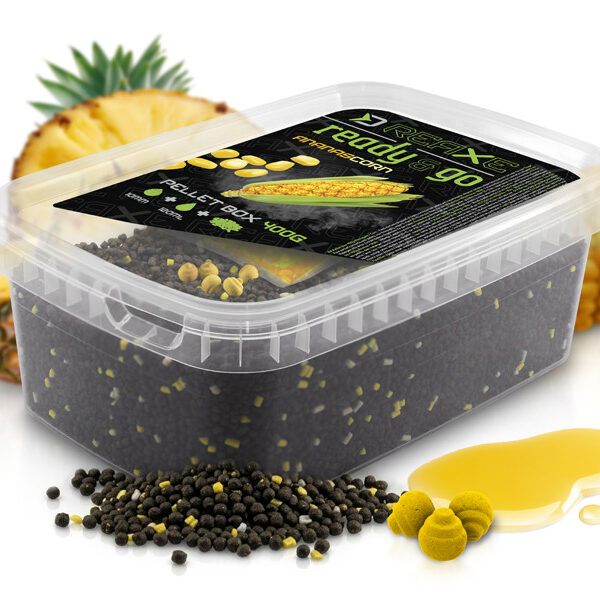 Pellet box Delphin Reaxe Corn-Ananas