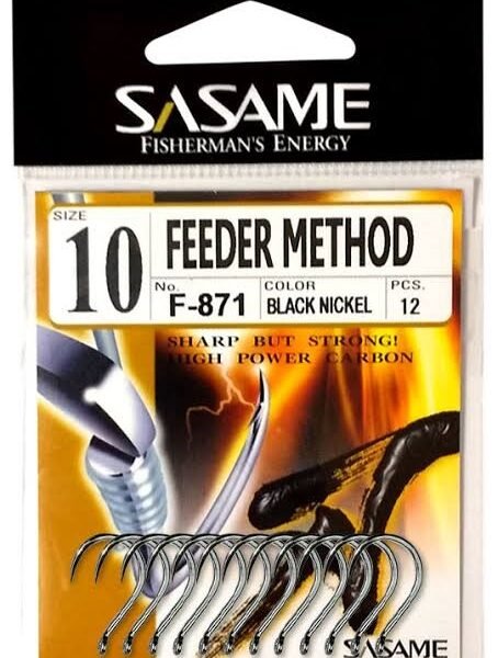 SASAME kabliukai F-871 FEEDER METHOD NS