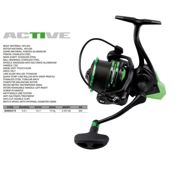 Maver fishing reel ACTIVE 5000 FRONT DRAG