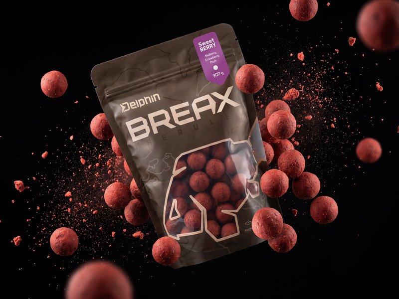 Boilies Delphin BreaX / SweetBERRY 20mm. 300gr. - Image 2