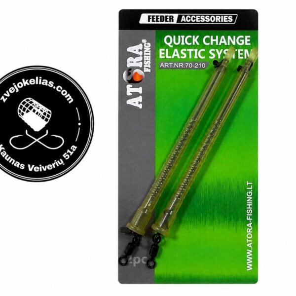 METHOD FEEDER Vamzdelis su Elastine Guma