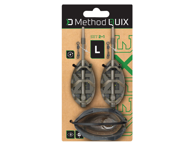 Feeder set with a mould Delphin Method QUIX Reaxe 2+1 L