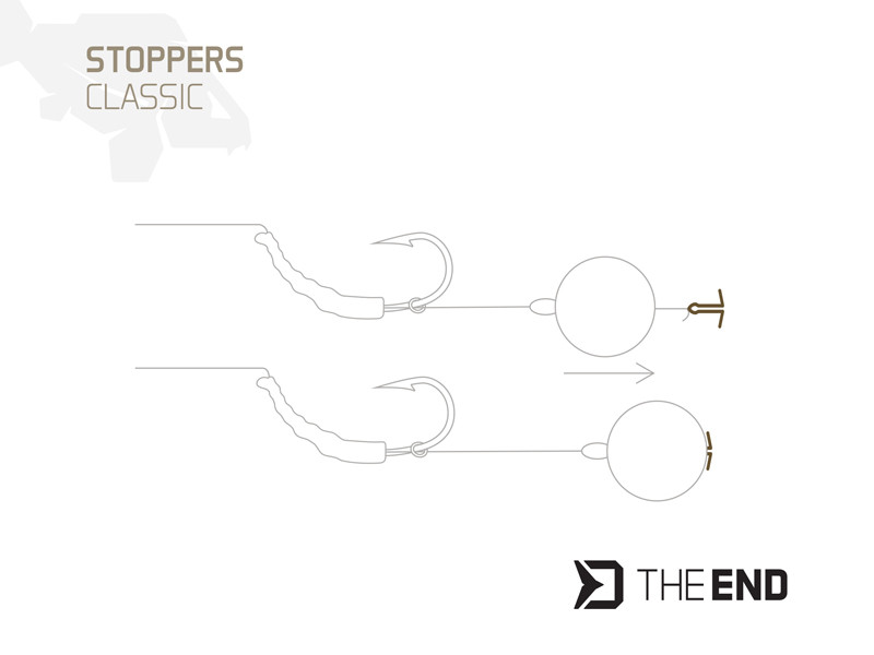 Mix of boilie stoppers Delphin CLASSIC / 126 pcs - Image 2