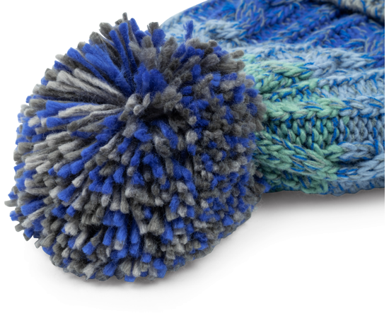 Preston Colour Block Bobble Hat - Image 3
