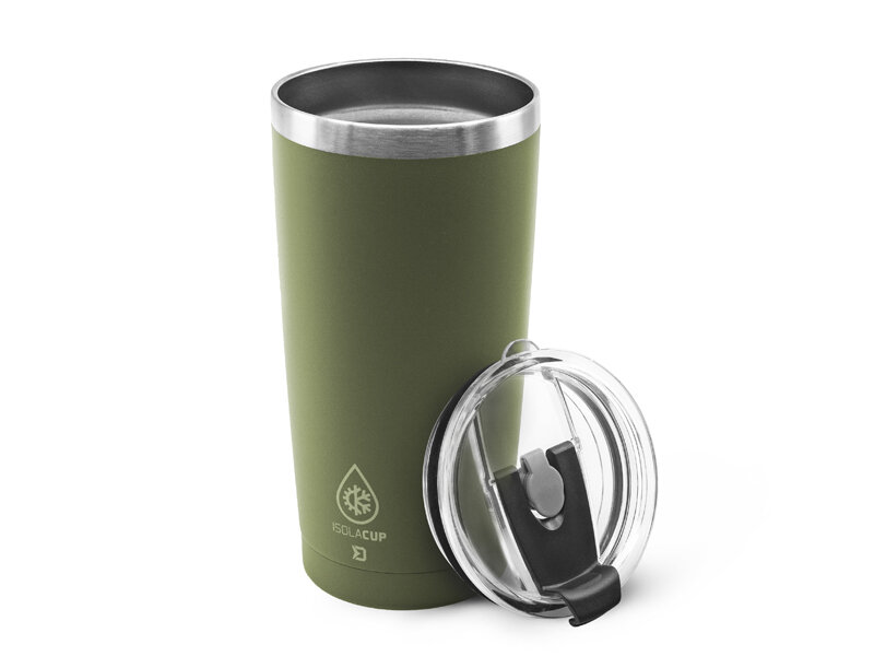 Thermo mug Delphin IsolaCUP Green | 600 ml - Image 2