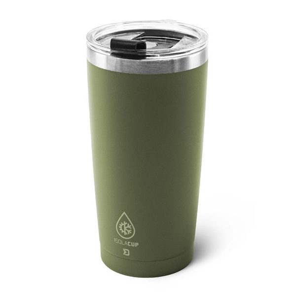 Thermo mug Delphin IsolaCUP Green | 600 ml