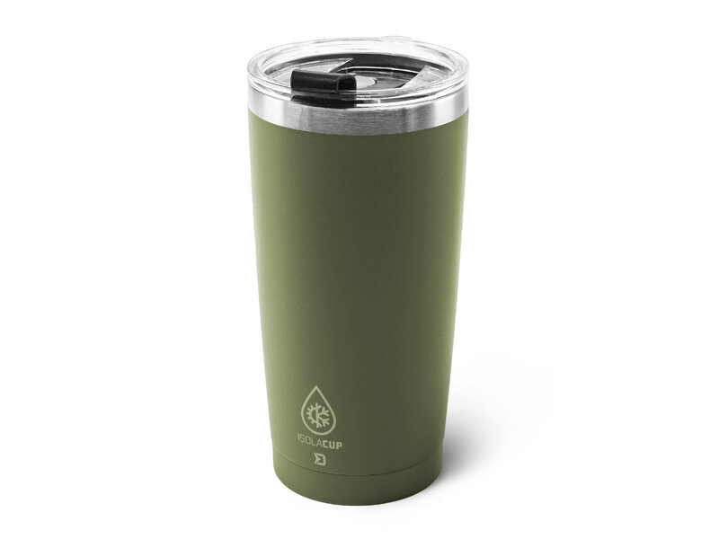 Thermo mug Delphin IsolaCUP Green | 600 ml